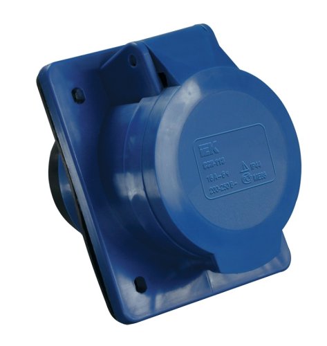 Розетка кабельная встраиваемая IEK КНР ССИ-423 32А 2Р+PE 230В IР44 синий фото Розетка кабельная встраиваемая IEK КНР ССИ-423 32А 2Р+PE 230В IР44 синий картинка